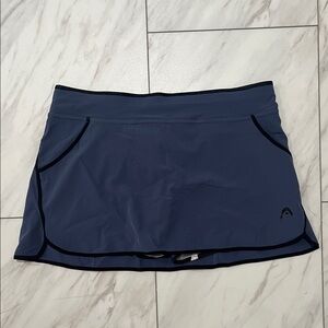 Head Navy Blue Athletic Skort